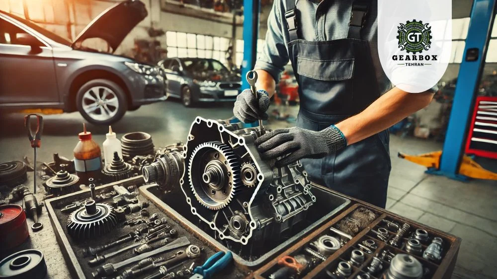 تعمیر گیربکس ام وی ام 550